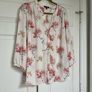 NYDJ Pintuck Blouse